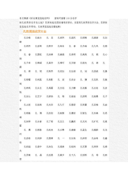 孔氏取名 孔子辈分<font color='red'>一览表</font>