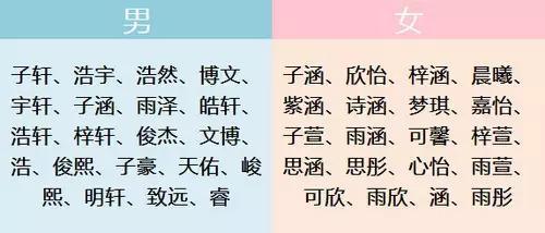 什么涵好听男孩名字 独一<font color='red'>无二</font>好听的双胞胎男孩名字