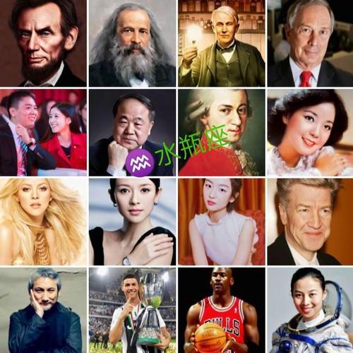 水瓶座二<font color='red'>名人</font> 水瓶座的顶级<font color='red'>名人</font>