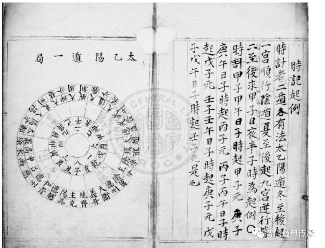 太乙神数算命实例 太乙神数<font color='red'>对照表</font>