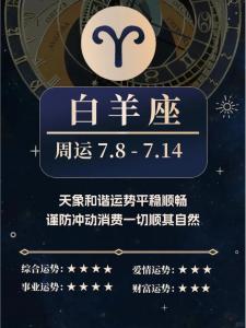 白羊座明年运势2025 2025年白羊座运势第一